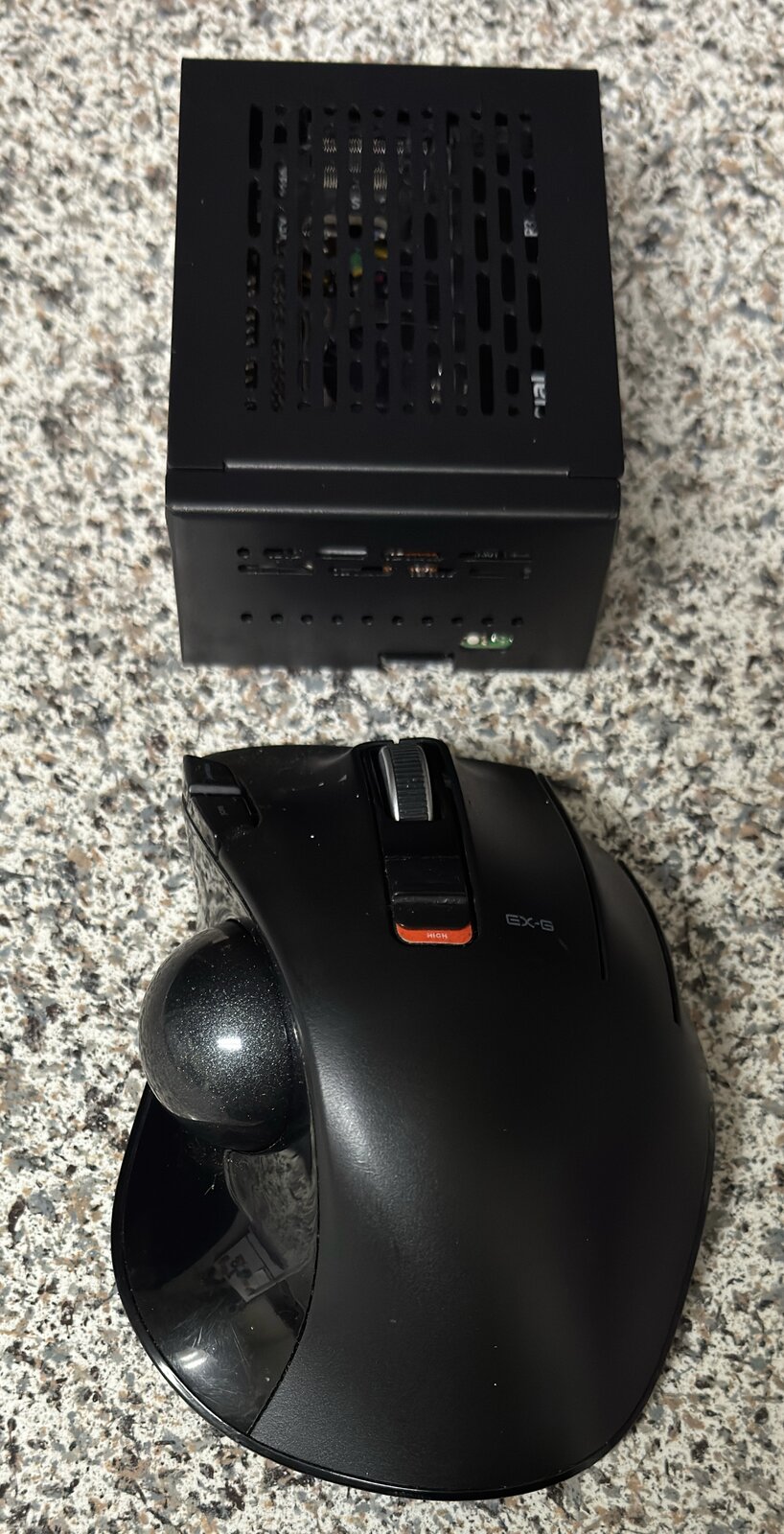 Black box Kali Linux computer