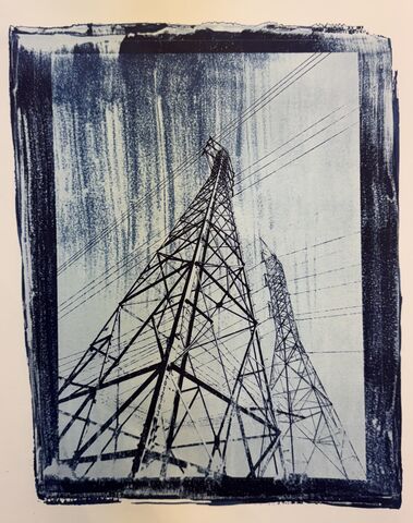 Cyanotype on paper