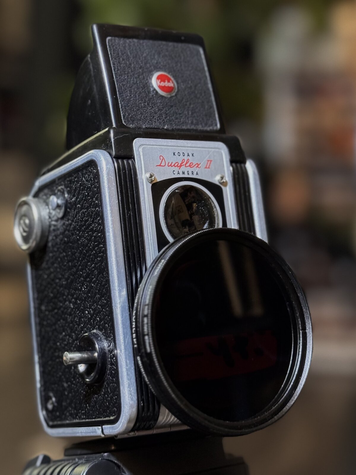 A retrofit Kodak Duoflex II housing a pi zero 2